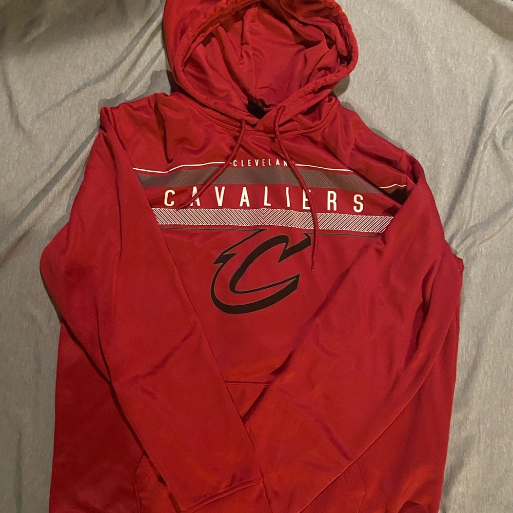 Men’s Cleveland Cavaliers Hoodie NBA/Ultra Game Size XL Red